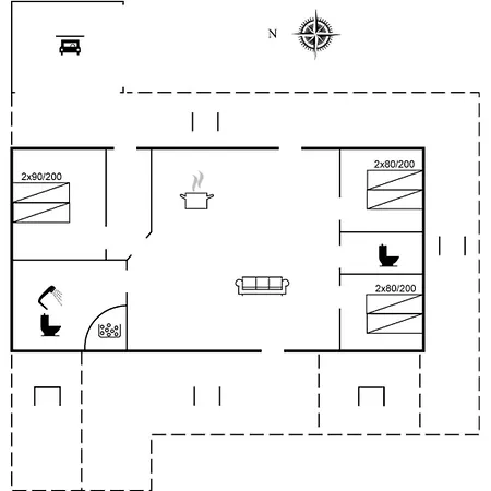 Solvejg - 30km From The Sea By Interhome Дом отдыха *